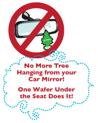 No more Hanging Air Fresheners